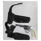 Vtg Pony Boy Cap Gun w/ Lone Ranger Double Holster