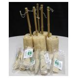 Box Lot Of Exfoliation Cloths & Luffa