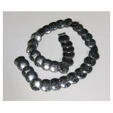 40" Elastic Concho Style Belt