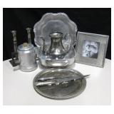 Lot Of Miscellaneous Silver Plate, Aluminum & More