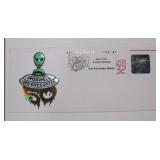 Roswell UFO Encounter Hologram First Day Cover