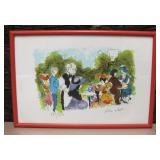 11.25" x 7.5" Pencil Signed & Numbered Serigraph