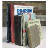 Lot Of 10 Vintage & Antique Books