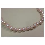 Pearl Necklace w/ 10K Gold Clasp