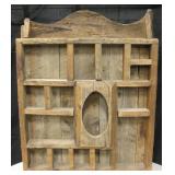Primitive Large Wood Shadow Box - 26" x 32"