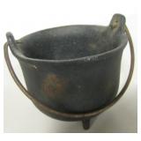 3" 3-Legged Cast Iron Pot Or Mini Cauldron