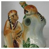 Vintage Davy Crockett Ceramic Coin Bank