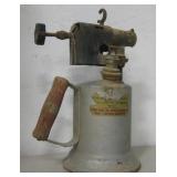 Vintage Gasoline Blow Torch - 12" Tall