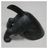 Cast Iron Dog Door Stop - 10" Tall