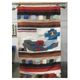 27" x 48" Woven SW Wall Art w/ Hanging Board