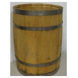 12" Diameter Mini Wood Barrel - 17" Tall