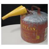 Vintage Eagle Safety Fuel Can - 3.5" Gallons