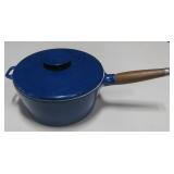 Enamel Over Cast Iron Copco Sauce Pan w/ Lid