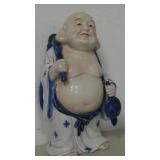 10.5" Tall Ceramic Buddha Figurine - Japan