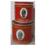 2 Vintage Prince Albert Tobacco Cans