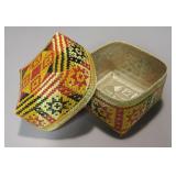 7" x 7" x 5.5" Chitamacha Basket