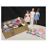 Vintage Dolls & Clothes - Includes 1964 Barbie