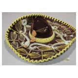 Gold Braid Mexican Mariachi Sombrero