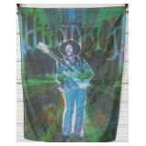 Jimi Hendrix Tie-Die Style Tapestry - 36" x 48"