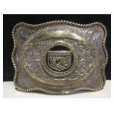 Gold & Silver Plated State Of Arizona Seal Buckle