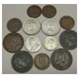19th & 20th Century Canadian Coins - Some Silver