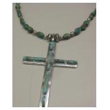 Handmade Sterling Silver Utah Turquoise Necklace