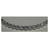 Swarovski Marked Crystal & Silver-Tone Necklace