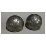 .925 Sterling Silver Marked Earrings