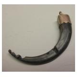 Antique 10K Gold Bear Claw Pendant