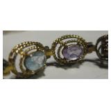 .925 DBJ Marked Multi-Gemstone Bracelet