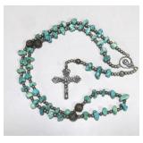Turquoise Rosary w/ Gift Box