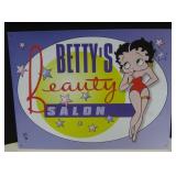Betty Boop Metal Sign - 16" x 12.5"