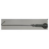 36" Long Rolling Meat Hook - Globe 125A