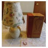 1997 Longaberger Pottery 15" Table Lamp - Works