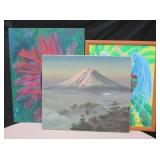 Lot Of 3 Miscellaneous Paintings