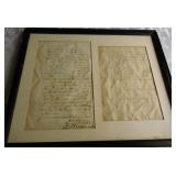 Framed 1888 Tennessee Document To Practice Law