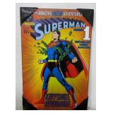 New 13" x 19" Superman On Wood Wall Plaque