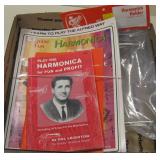 Harmonica Books & NIP Harmonica Holder HH-154
