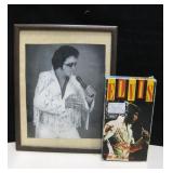 ELVIS Impersonator Signed Photo & VHS Tape
