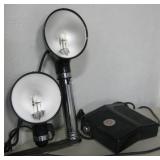 Vtg Heiland Camera Flash Unit w/ Power Supply