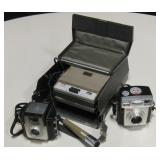 Wollensak 3M Cassette Recorder & 2 Kodak Cameras