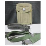 Military Pouch and Two Belts