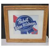 15"x17" Pabst Blue Ribbon Beer Co. Ad Light Box