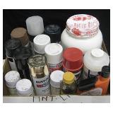 Box Lot of Paints & Cleaners