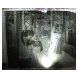 8 Various Size Vintage B&W / Sepia Glass Negatives