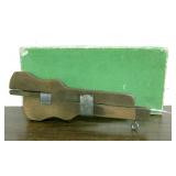 Vintage Wooden Rug Hand Stitch Tool & Instructions