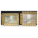 Matchstick Framed Art