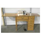 Vtg Kenmore Electronic Sewing Machine w/ Table