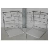 2 Grocery Bag Dispenser Racks