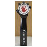 10" Left Handed Brewery Milk Stout Beer Tap